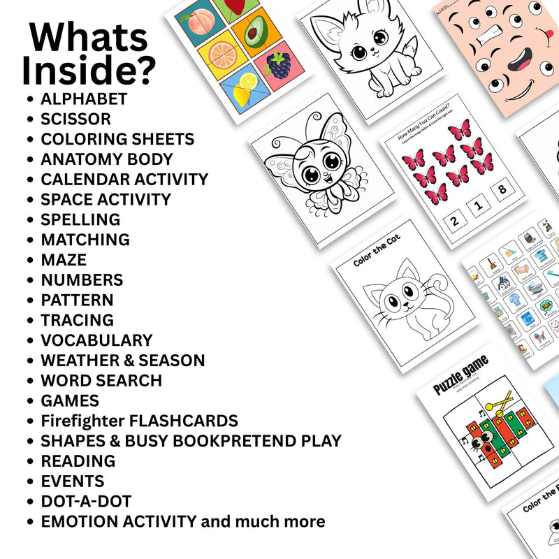 Kids Learning & Classroom Activities Bundle | MRR/PLR |