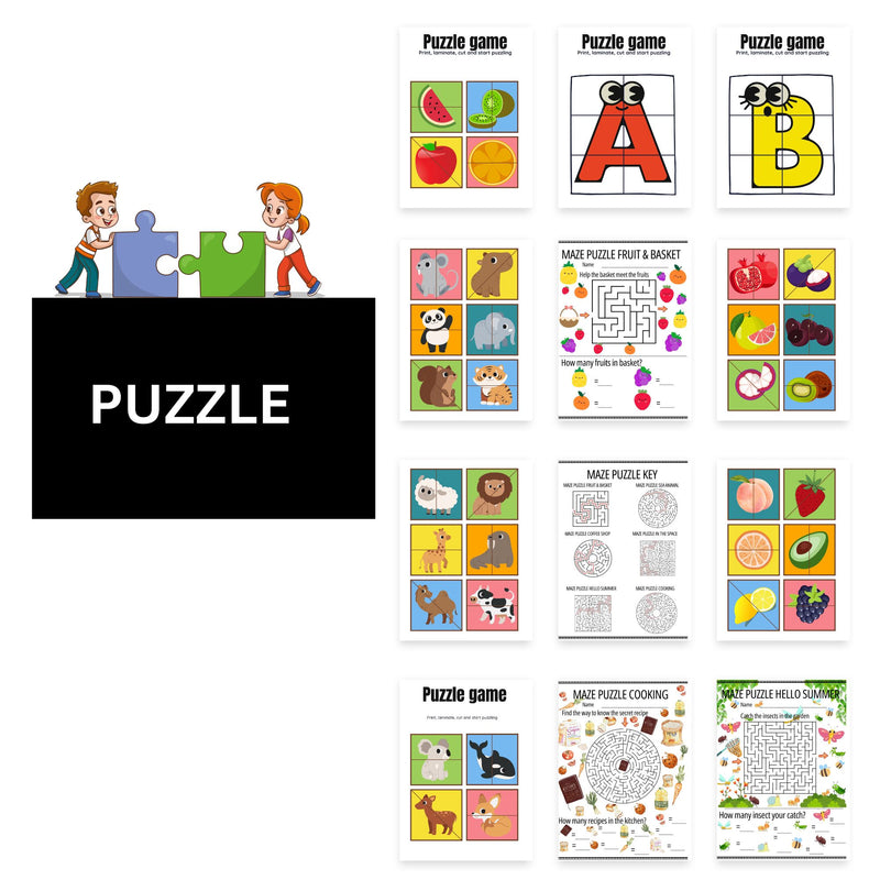 Kids Learning & Classroom Activities Bundle | MRR/PLR |