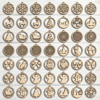 CNC engraving pattern sample showing DXF and STL files from mega laser cut bundle