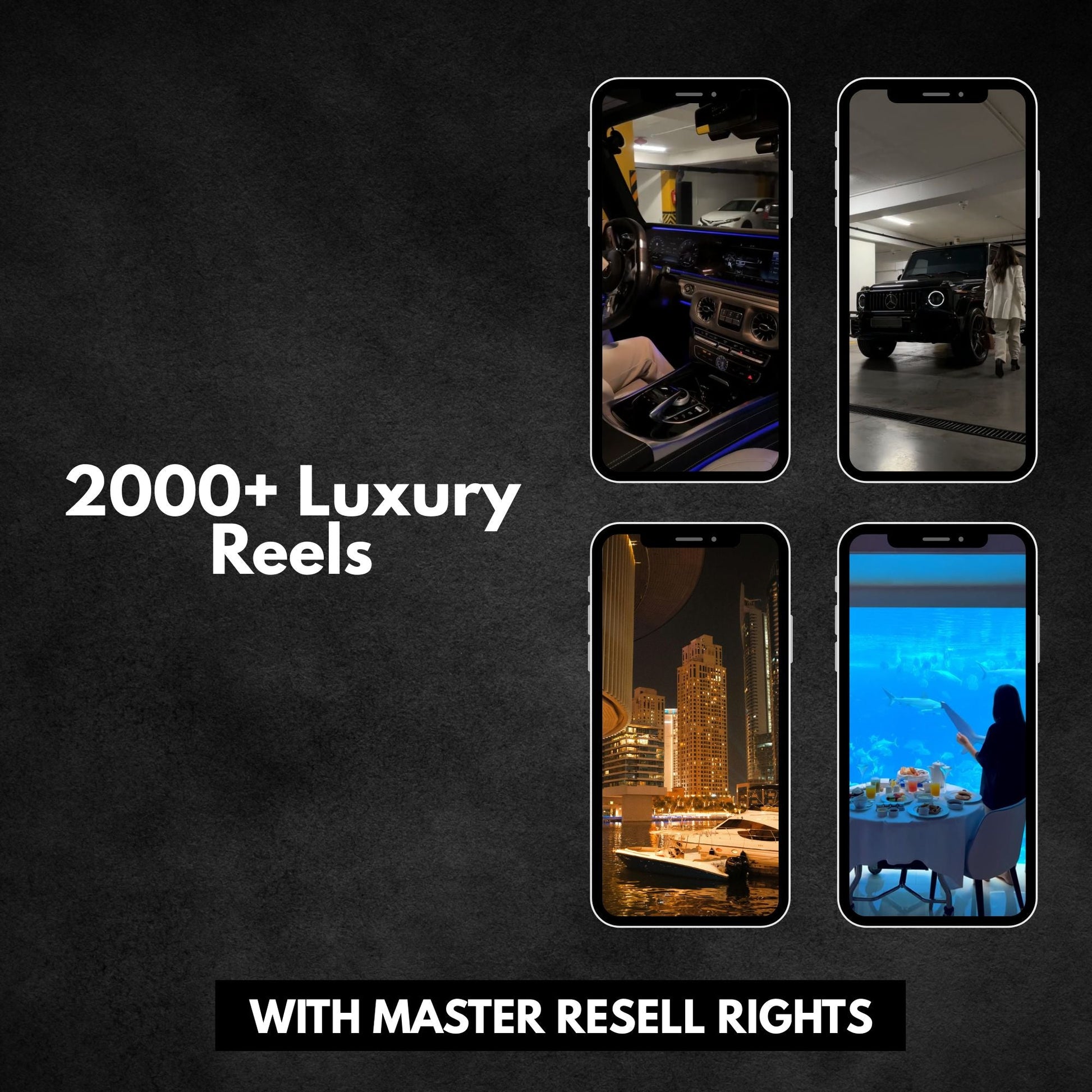 Digital product showing full private label & master resell rights