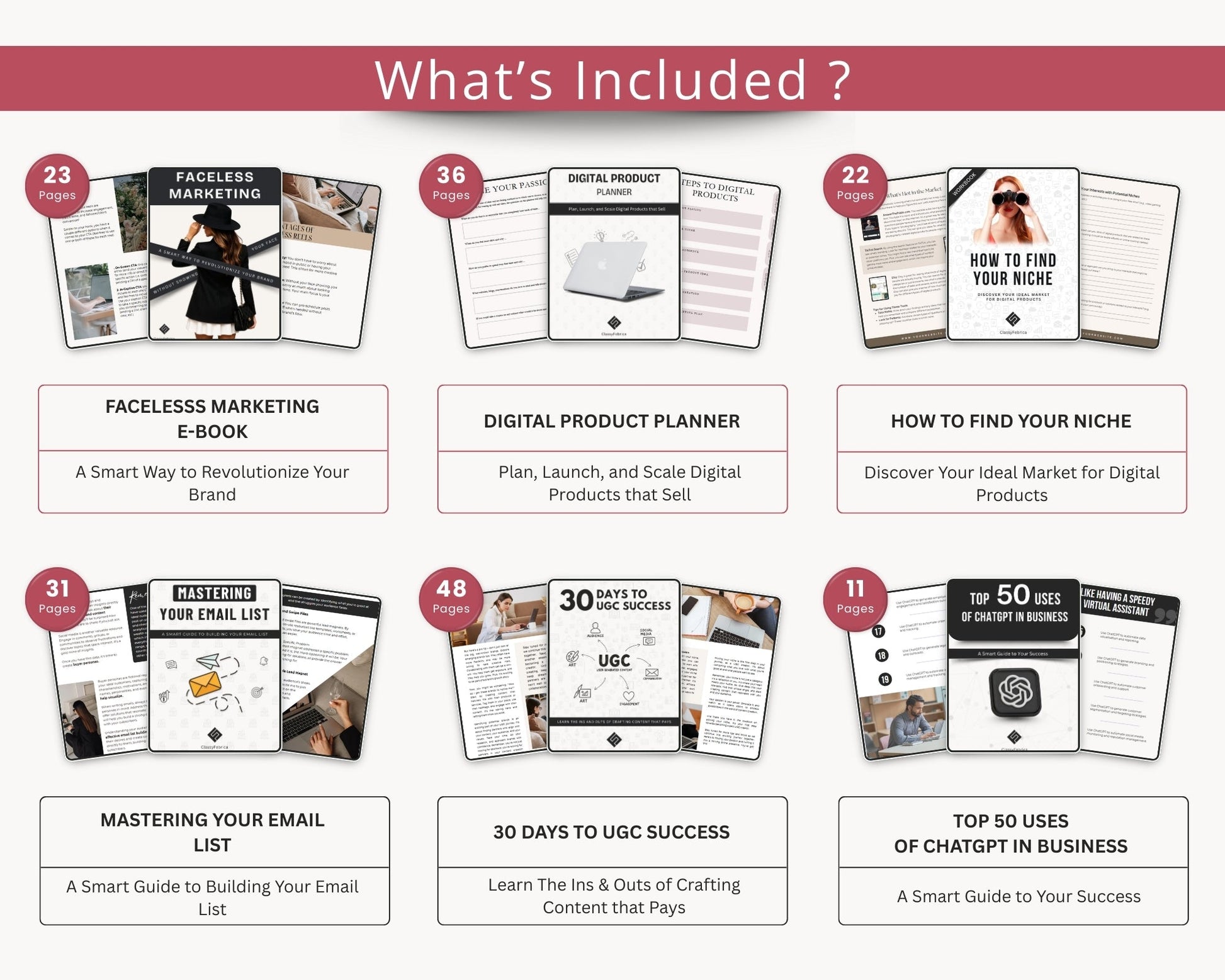 Preview of digital business ebooks with private label and resale rights