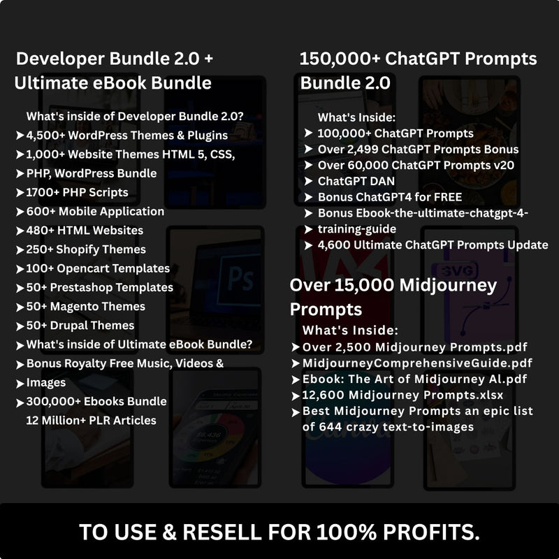 60 Millions Products Mega Bundle | MRR PLR