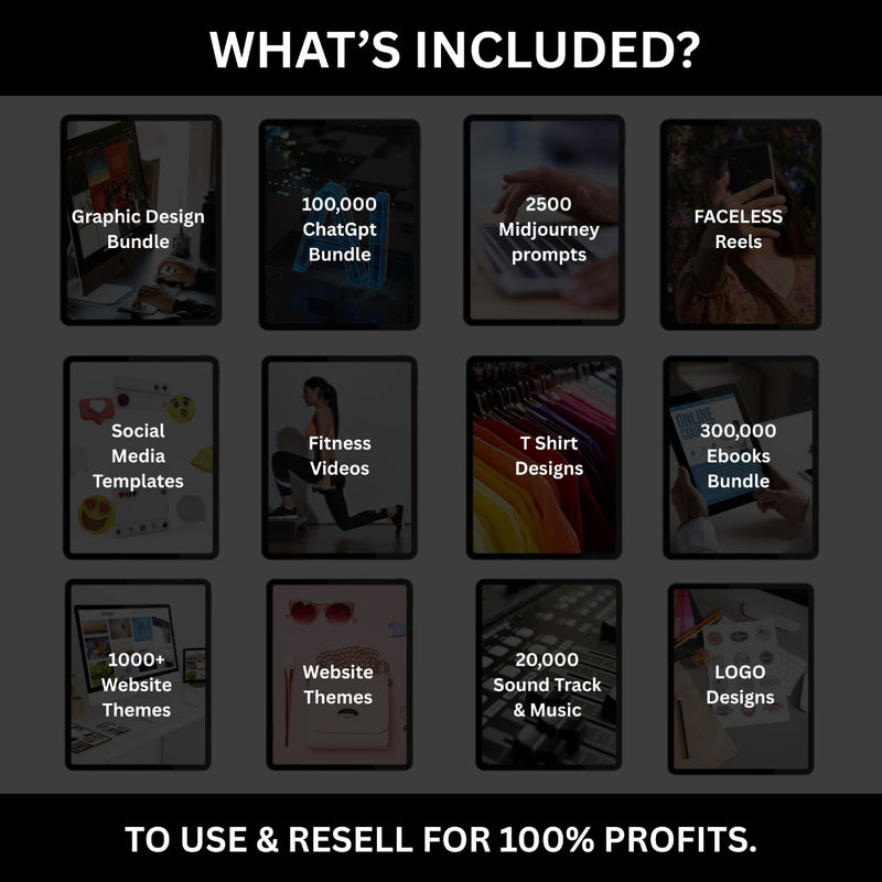 60 Millions Products Mega Bundle | MRR PLR