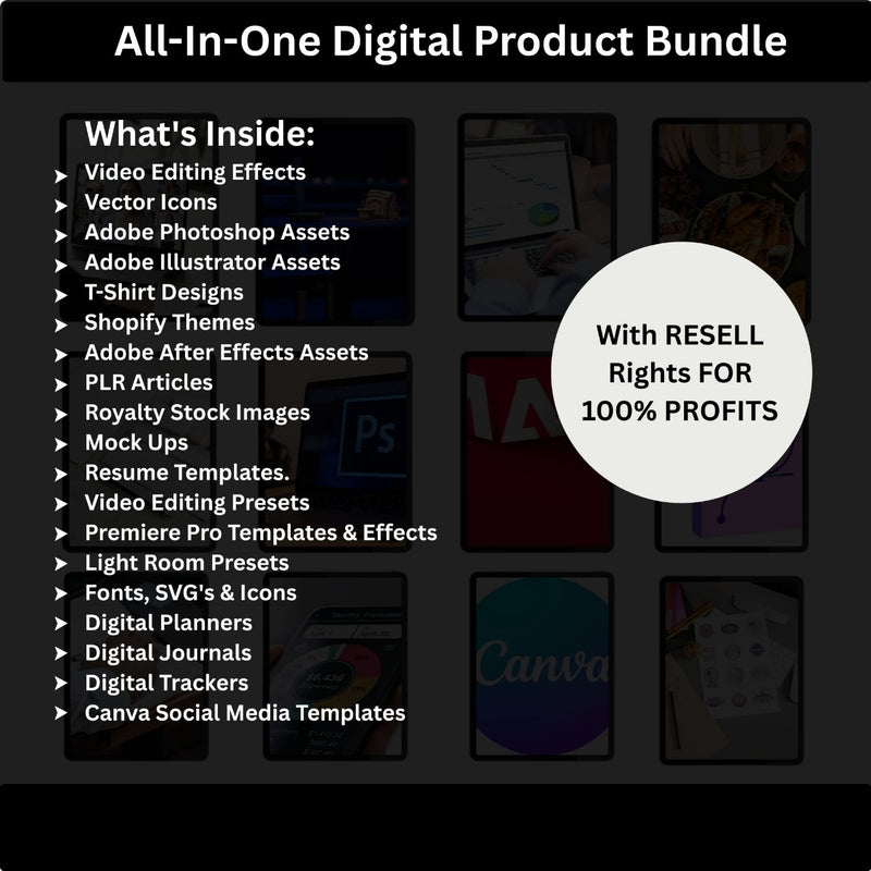 60 Millions Products Mega Bundle | MRR PLR